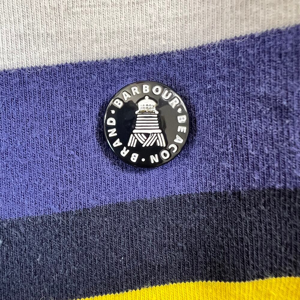 Barbour Harewood Dress in Navy Striped Dress - Picture 5 of 5